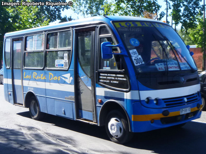 Induscar Caio Piccolo / Mercedes Benz LO-712 / Línea Nº 2 Chillán