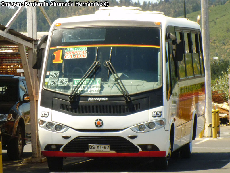 Marcopolo Senior / Mercedes Benz LO-915 / Línea Nº 1 Temuco