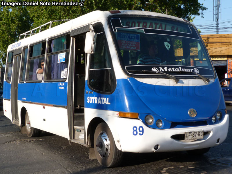 Metalpar Aconcagua / Mercedes Benz LO-914 / Línea N° 1 SOTRATAL (Talca)