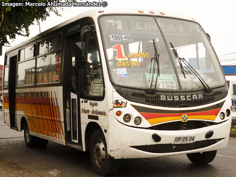 Busscar Micruss / Mercedes Benz LO-914 / Línea Nº 1 Temuco