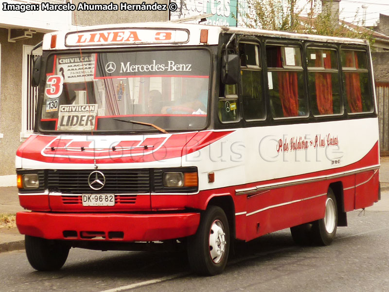 Cuatro Ases PH-50 / Mercedes Benz LO-809 / Línea Nº 3 Temuco