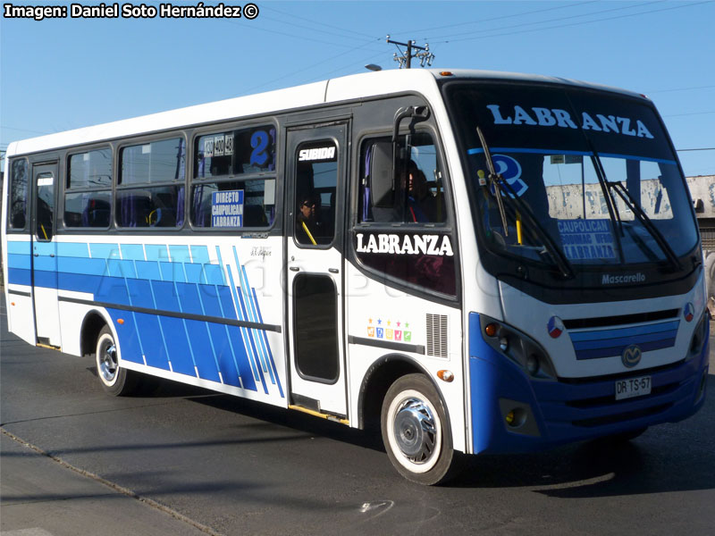 Mascarello Gran Micro / Mercedes Benz LO-915 / Línea Nº 2 Temuco