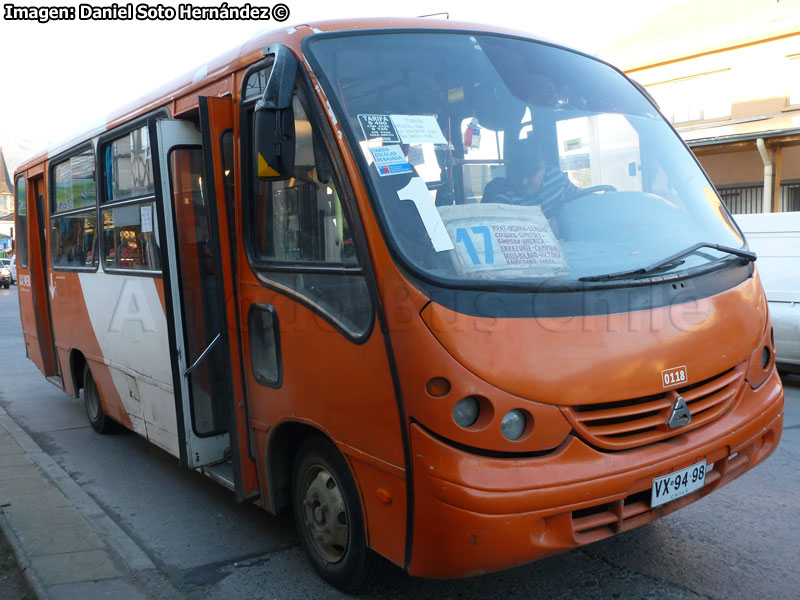 Neobus Thunder + / Agrale MA-8.5TCA / Línea Nº 17 Coyhaique