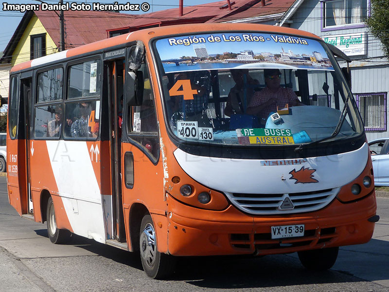 Neobus Thunder + / Agrale MA-8.5TCA / Línea Nº 4 Valdivia