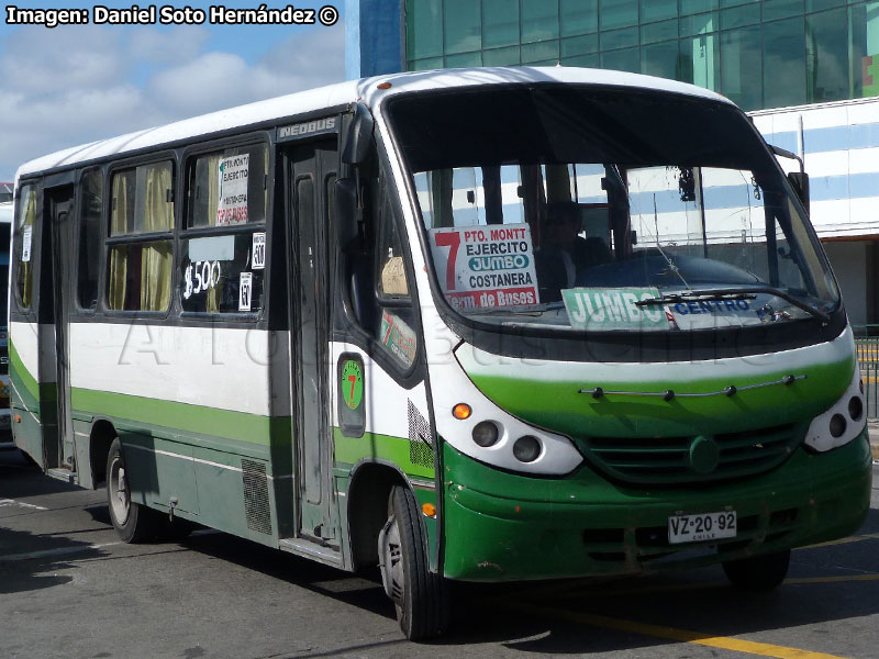 Neobus Thunder + / Mercedes Benz LO-915 / Línea N° 7 Vía Alerce S.A. (Puerto Montt