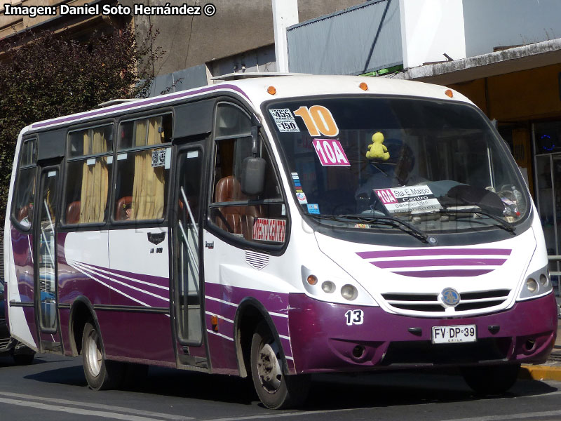 Metalpar Pucará IV Evolution / Mercedes Benz LO-812 / Línea 10 Temuco