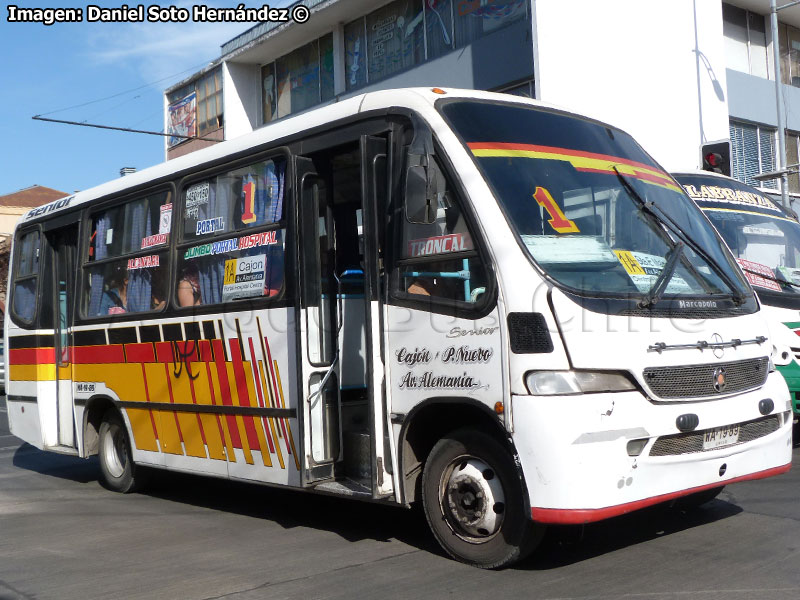 Marcopolo Senior G6 / Mercedes Benz LO-812 / Línea 1 Temuco