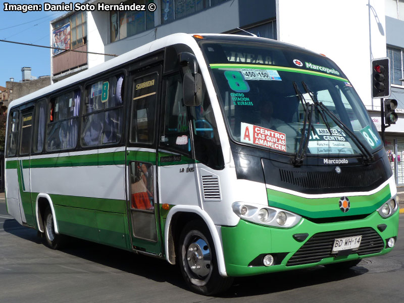 Marcopolo Senior / Mercedes Benz LO-812 / Línea 8 Temuco