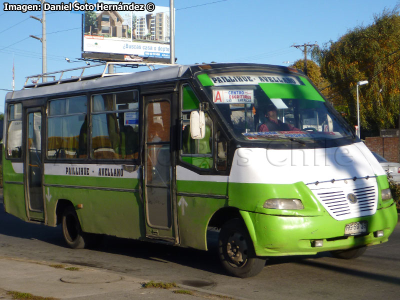 Metalpar Pucará 2000 / Mercedes Benz LO-814 / Línea N° 2 Paillihue - Avellano (Los Angeles)