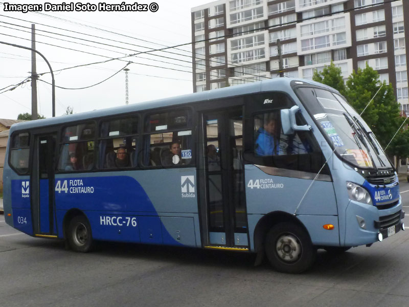 Induscar Caio Foz / Mercedes Benz LO-916 BlueTec5 / Línea N° 44 Flota Centauro (Concepción Metropolitano)