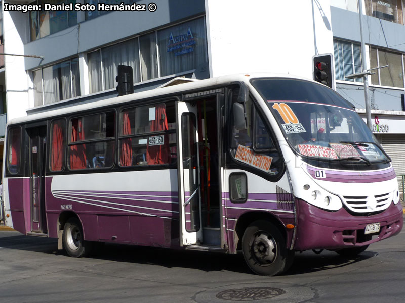 Neobus Thunder + / Mercedes Benz LO-915 / Línea 10 Temuco