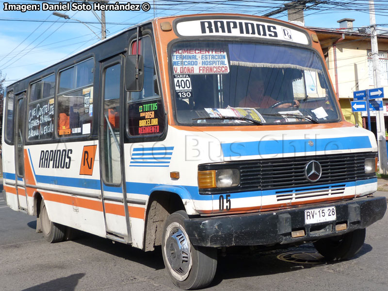 Carrocerías LR Bus / Mercedes Benz LO-814 / Línea N° 10 Rápidos Río Viejo (Chillán)