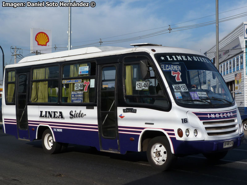 Inrecar Capricornio 1 / Mercedes Benz LO-914 / Línea 7 Temuco