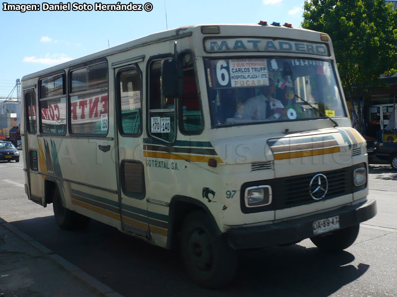 Metalpar Llaima / Mercedes Benz LO-708E / Línea N° 6 SOTRATAL (Talca)