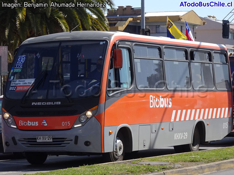 Neobus Thunder + / Agrale MA-9.2 Euro V / Línea B-02 BioBus (Concepción Metropolitano)