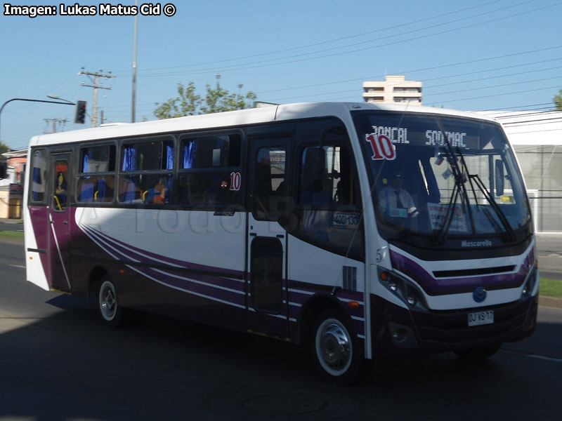 Mascarello Gran Micro / Mercedes Benz LO-915 / Línea Nº 10 Temuco