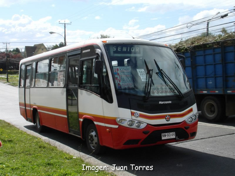 Marcopolo Senior / Volksbus 9-150EOD / Línea 45 Osorno