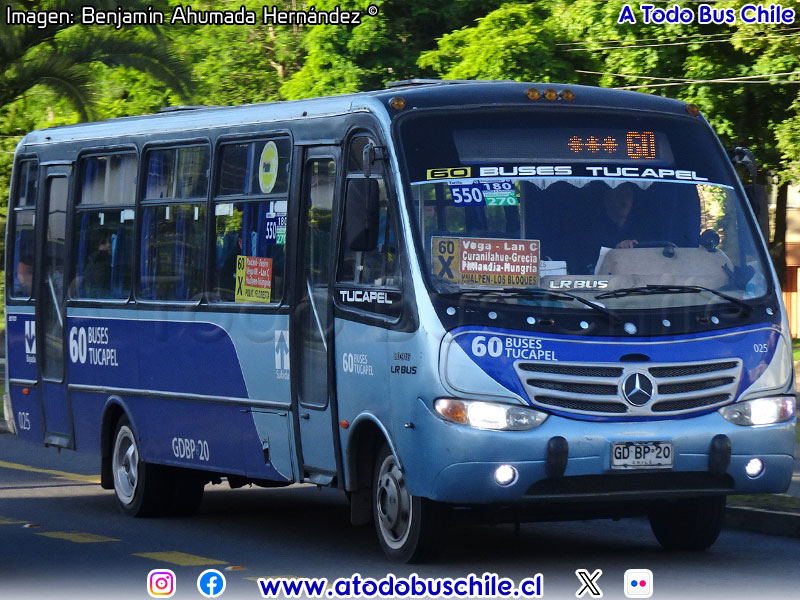 Carrocerías LR Bus / Mercedes Benz LO-916 BlueTec5 / Línea N° 60 Buses Tucapel (Concepción Metropolitano)