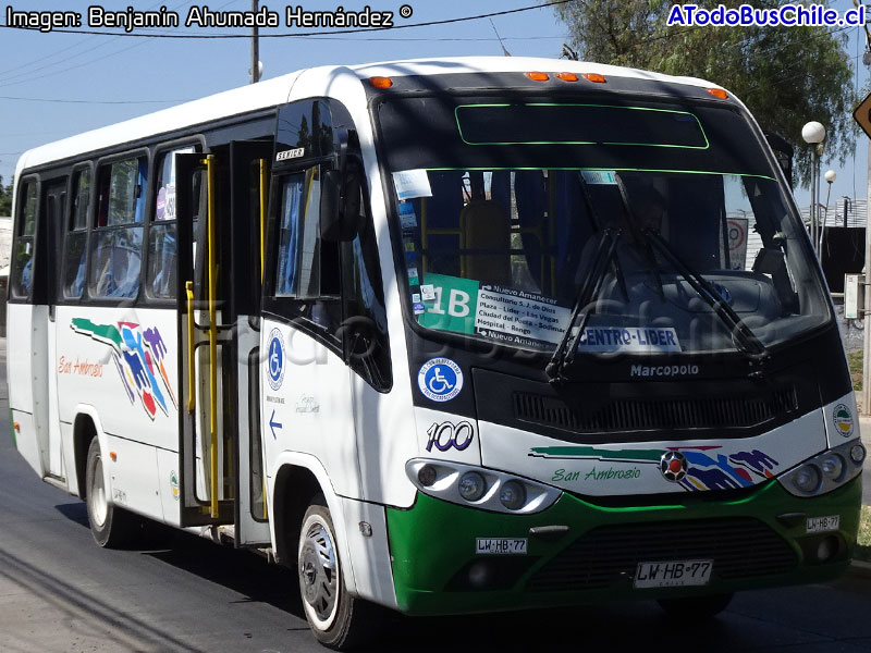 Marcopolo Senior / Volksbus 9-160OD Euro5 / Línea San Ambrosio Variante N° 1 (Linares)