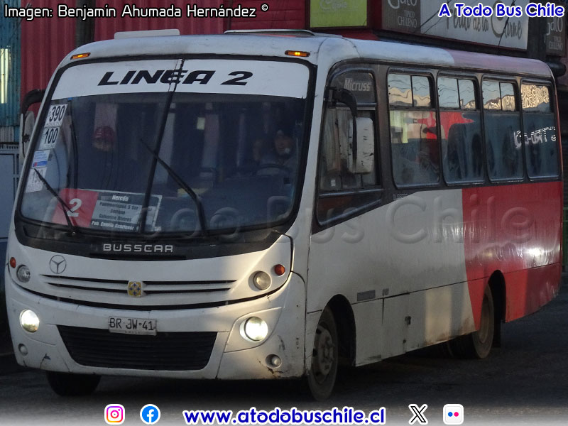 Busscar Micruss / Mercedes Benz LO-812 / Línea N° 2 Castro