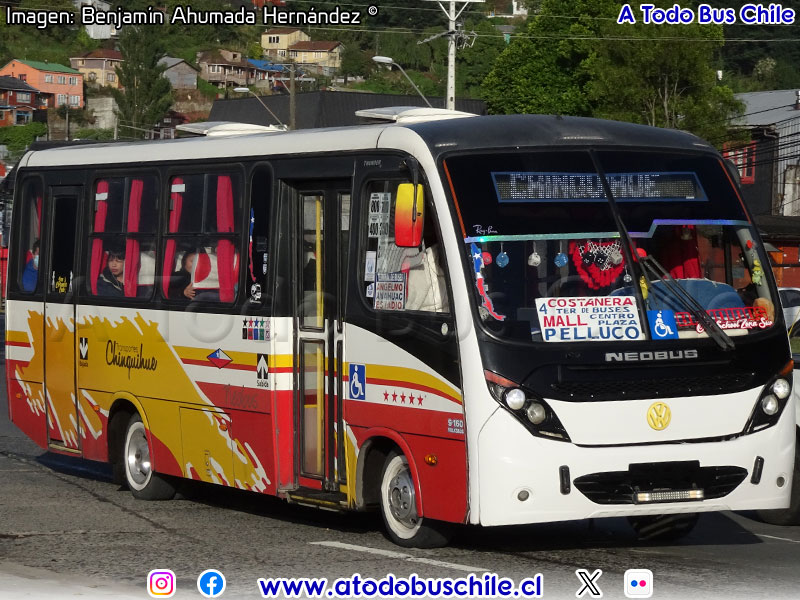 Neobus Thunder + / Volksbus 9-160OD Euro5 / Transportes Chinquihue Ltda. (Puerto Montt)