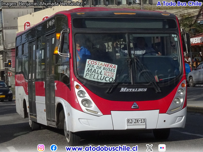 Metalbus Andes / Agrale MT-9000 Euro V / Línea N° 4 Transportes Chinquihue Ltda. (Puerto Montt)