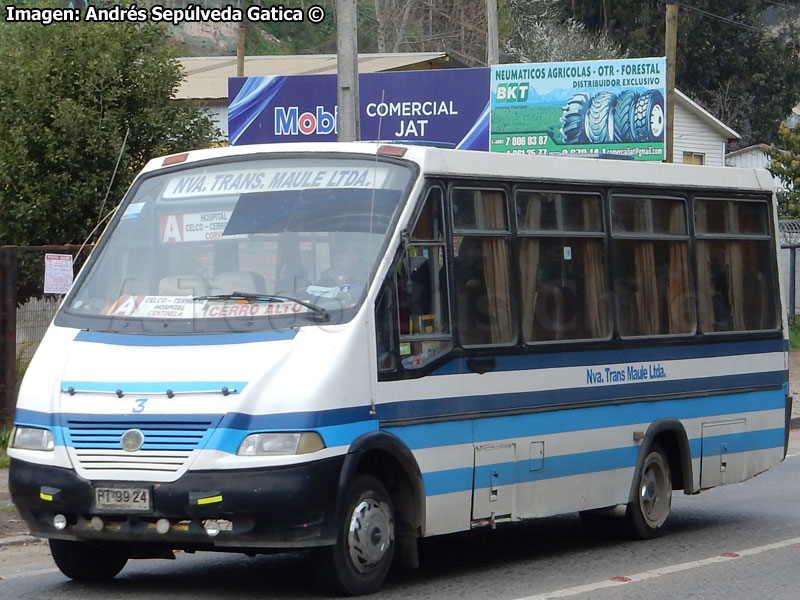 Metalpar Pucará 2000 / Mercedes Benz LO-814 / Nueva Trans Maule Ltda. Línea A (Constitución)