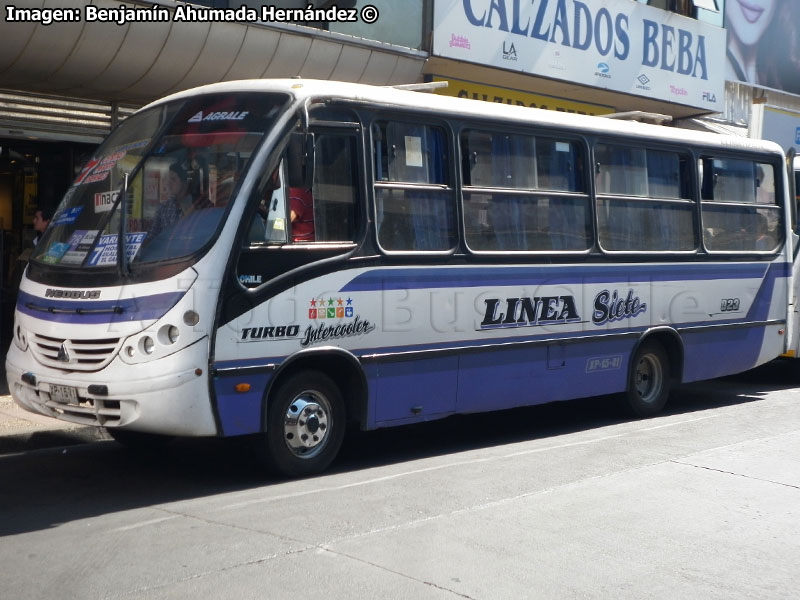 Neobus Thunder + / Agrale MA-8.5TCA / Línea 7 Temuco