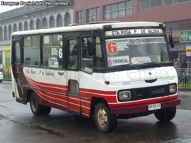 Metalpar Llaima / Mercedes Benz LO-708E / Línea Nº 6 Temuco