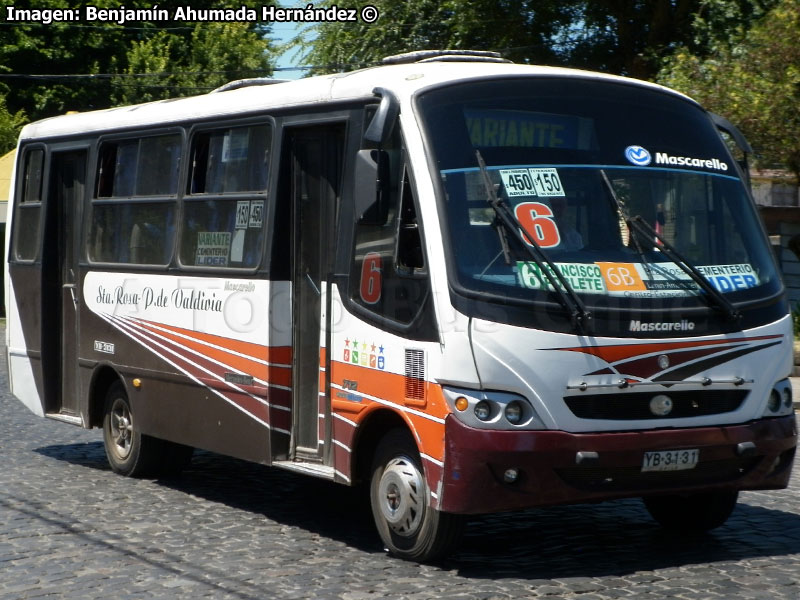 Mascarello Gran Micro / Mercedes Benz LO-712 / Línea 6 Temuco