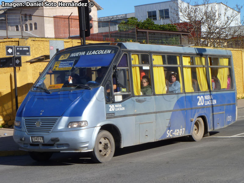 Metalpar Pucará 2000 / Mercedes Benz LO-814 / Línea Nº 20 Nueva Llacolén (Concepción Metropolitano)