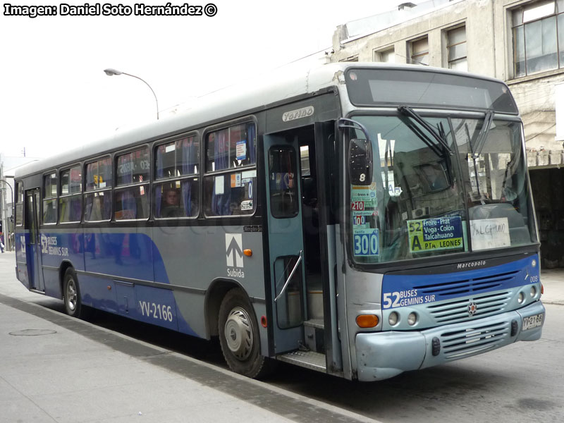 Marcopolo Torino G6 / Mercedes Benz OF-1721 / Línea Nº 52 Géminis Sur (Concepción Metropolitano)