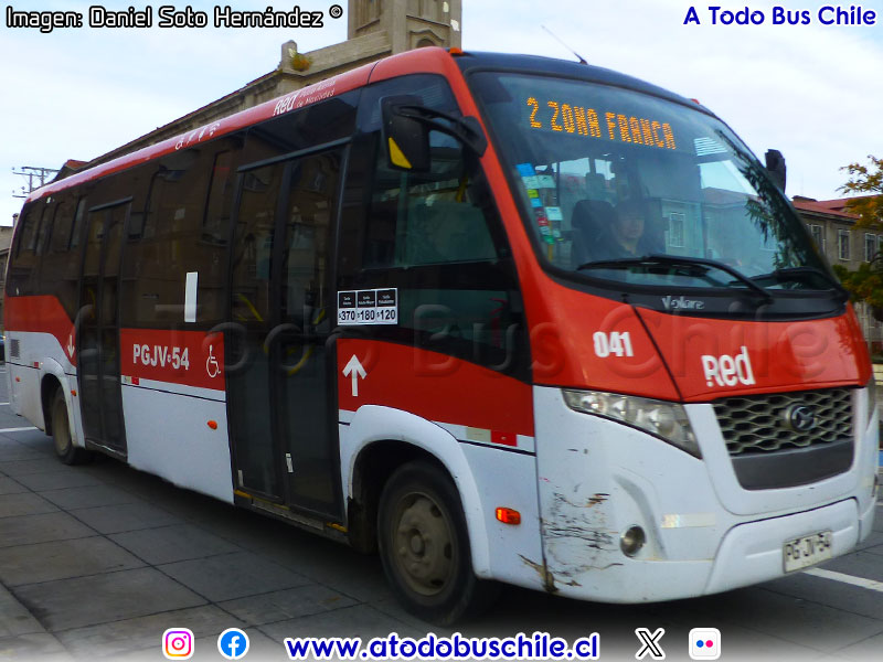 Volare Access / Agrale MT-9000 Euro V / Línea N° 2 Red Punta Arenas de Movilidad
