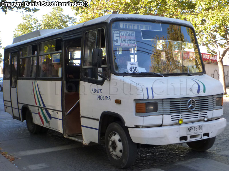 Metalpar Pucará I / Mercedes Benz LO-812 / Línea Nº 5 Abate Molina (Talca)