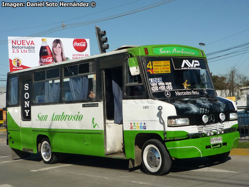 Cuatro Ases PH-50 / Mercedes Benz LO-809 / Línea San Ambrosio Variante Nº 4 (Linares)