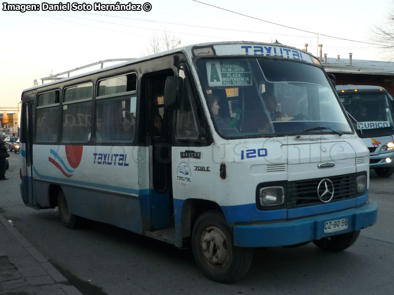 Inrecar / Mercedes Benz LO-708E / Línea A TAXUTAL (Talca)