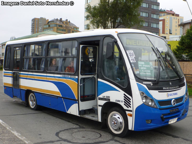 Neobus Thunder + / Mercedes Benz LO-812 / Soltrans S.A. (Puerto Montt)