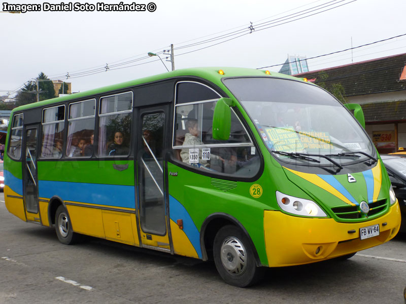 Metalpar Pucará IV Evolution / Agrale MA-8.5TCE / Línea N° 10 Transportes Lagunitas S.A. (Puerto Montt)