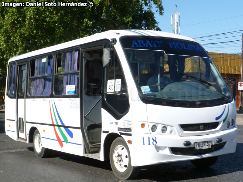 Maxibus Astor / Mercedes Benz LO-712 / Línea Nº 7 Abate Molina S.A. (Talca)