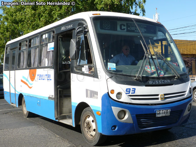 Busscar Micruss / Mercedes Benz LO-812 / Línea C TAXUTAL (Talca)