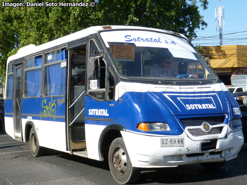 Metalpar Pucará 2000 / Mercedes Benz LO-914 / Línea N° 2 SOTRATAL (Talca)