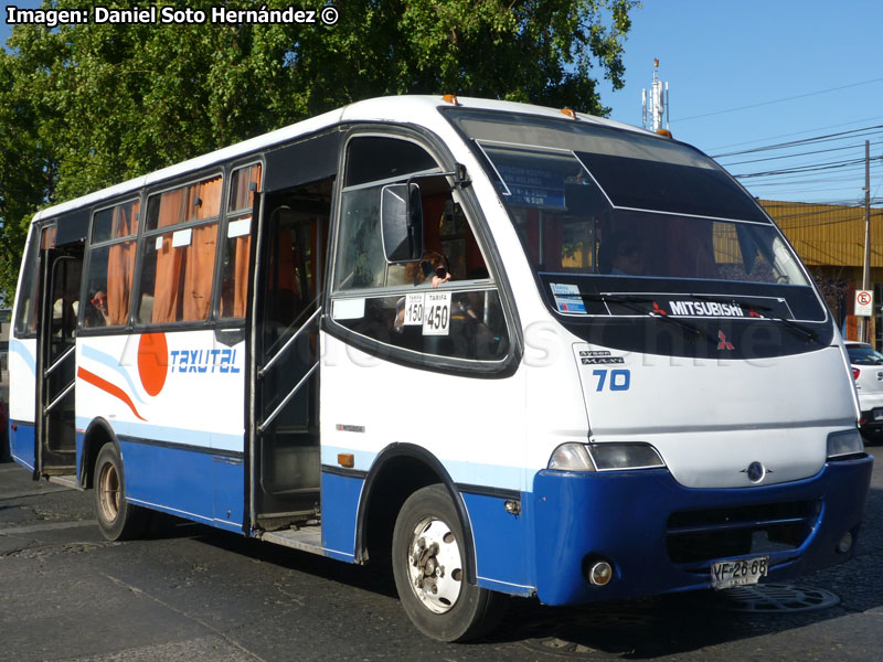 Metalpar Aysén / Mitsubishi FE659HZ6SL / Línea D TAXUTAL (Talca)