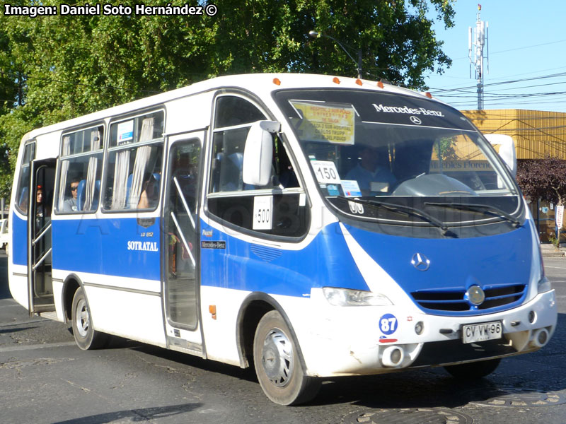 Metalpar Pucará IV Evolution / Mercedes Benz LO-812 / Línea N° 2 SOTRATAL (Talca)