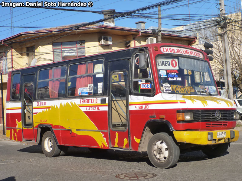 Carrocerías LR Bus / Mercedes Benz LO-809 / Línea Nº 1 Chillán