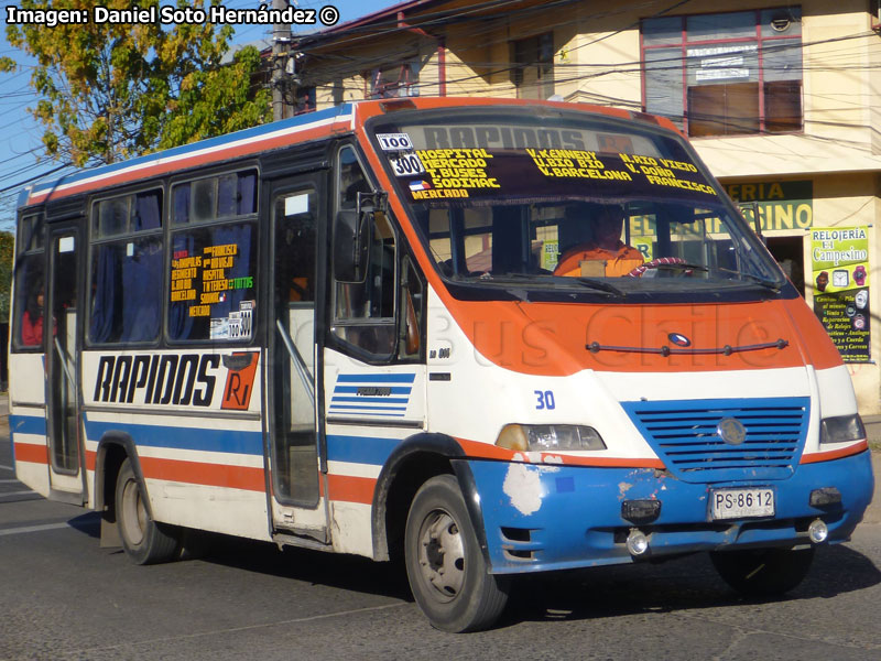 Metalpar Pucará 2000 / Mercedes Benz LO-814 / Línea N° 10 Rápidos Río Viejo (Chillán)