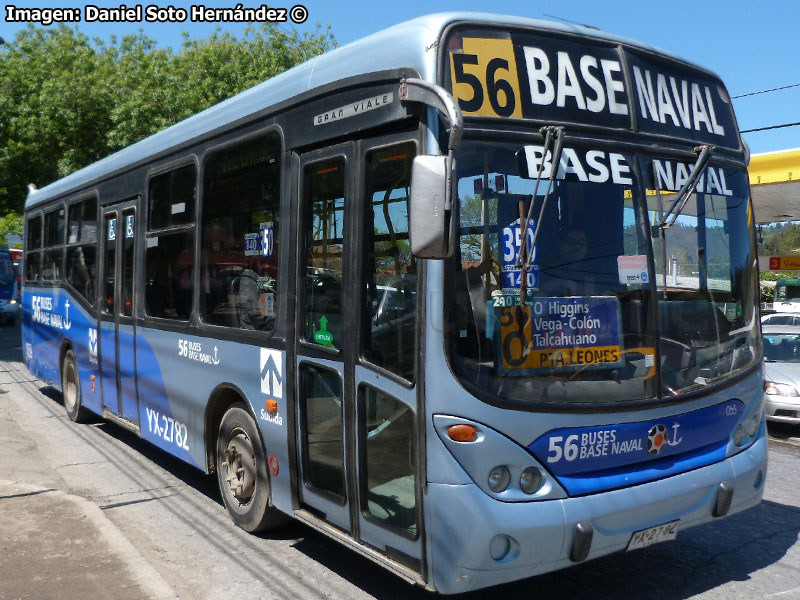 Marcopolo Gran Viale / Agrale MT-12.0LE / Línea Nº 56 Base Naval (Concepción Metropolitano)