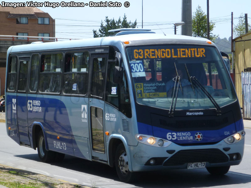 Marcopolo Senior / Mercedes Benz LO-915 / Línea Nº 63 Rengo Lientur (Concepción Metropolitano)