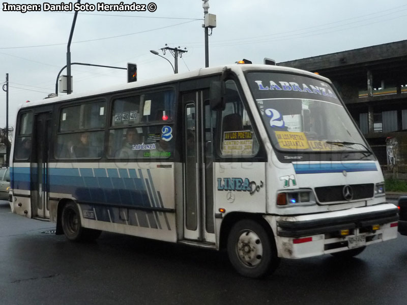 Marcopolo Senior / Mercedes Benz LO-812 / Línea Nº 2 Temuco