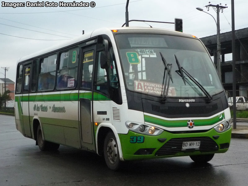 Marcopolo Senior / Mercedes Benz LO-812 / Línea Nº  8 Temuco