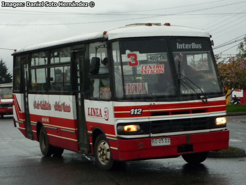 CASA Inter Bus / DIMEX 433-160 / Línea Nº 3 Temuco